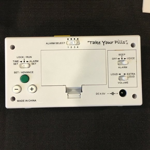 MedCenter Talking Alarm Clock and Medication Reminder - Picture 3 of 5